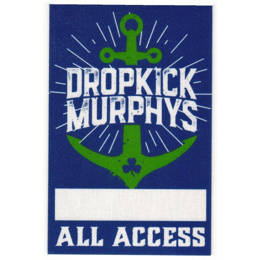 Dropkick Murphys Concert Backstage Pass All Access